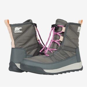 Sorel waterproof Whitney II snow boots, Sz 7 (kids/women’s sz)